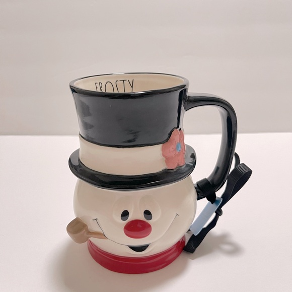 Rae dunn set of 2 beautiful Christmas snowmen brand new with tag - Picture 8 of 8